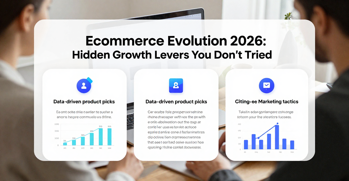 Ecommerce Evolution 2026: Hidden Growth Levers You Haven’t Tried