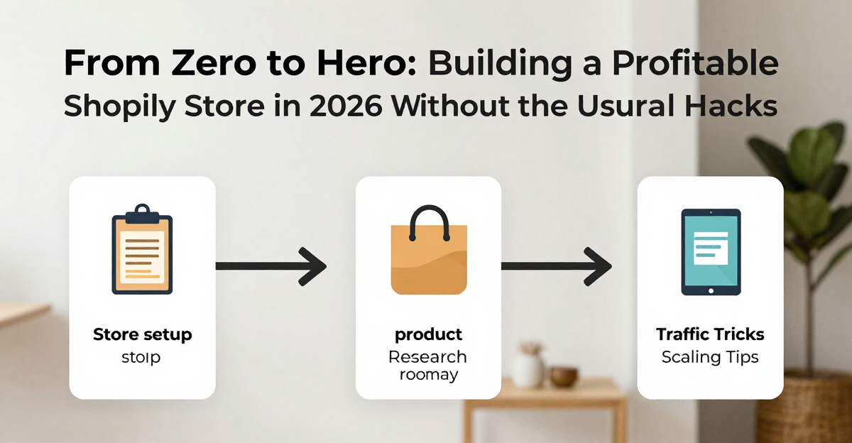 From Zero to Hero: Building a Profitable Shopify Store in 2026 Without the Usual Hacks