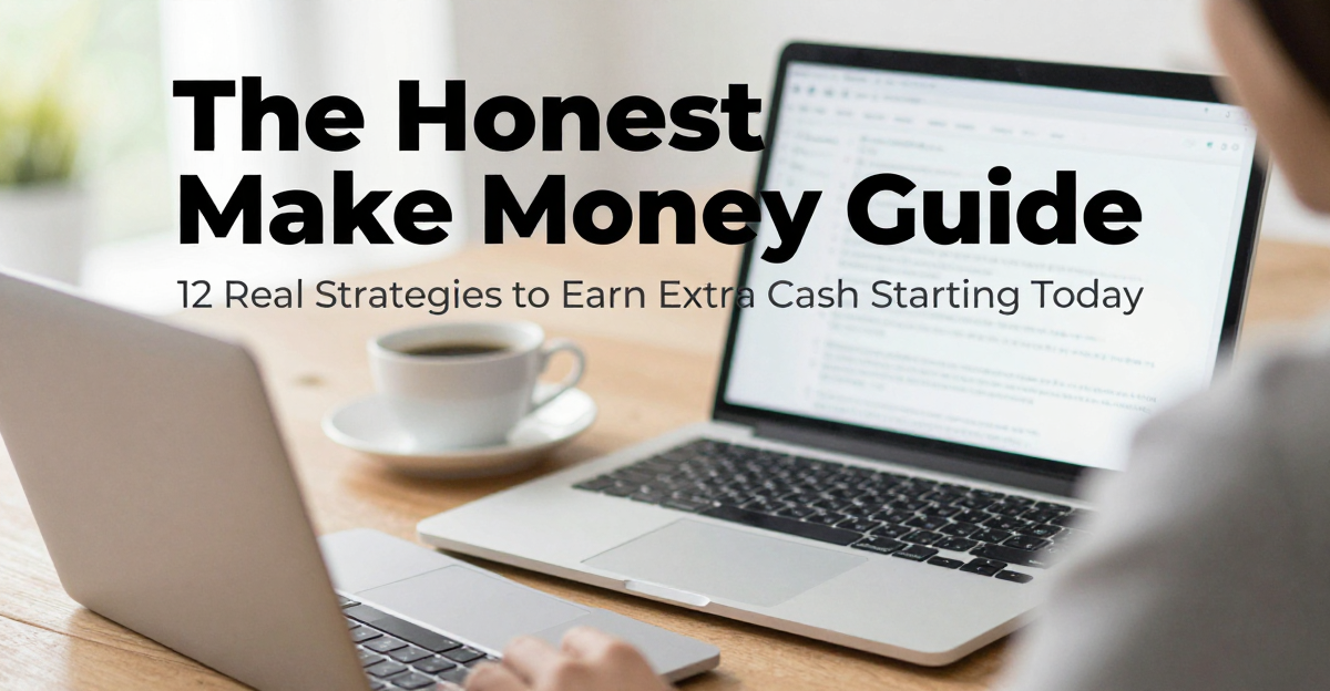 The Honest Make Money Guide: 12 Real Strategies to Earn Extra Cash Starting Today