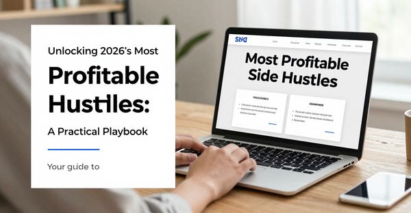 Unlocking 2026’s Most Profitable Side Hustles: A Practical Playbook